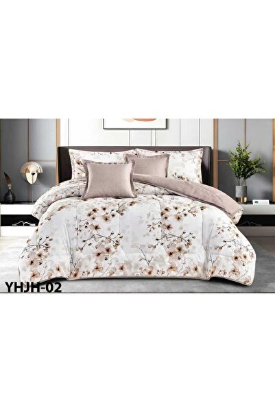 SFT Summer Quilt and Sheet Set, Full Filling, 4 Pieces, Quilt Size 170*220 Cm.