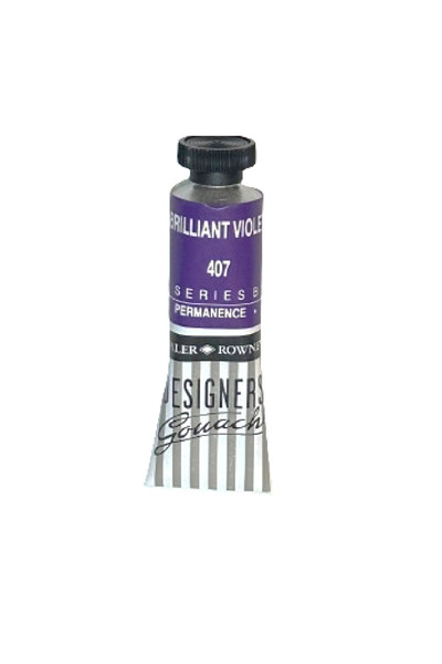 Daler Rowney ألوان الغواش - 15 مل - بنفسجي لامع 407