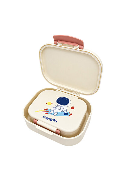 BONBON - 4-Compartment Lunch Box - Astro - 2 Pc Set