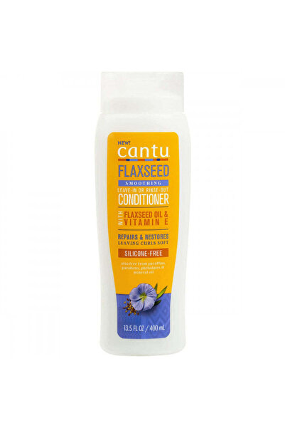 Cantu بلسم تنعيم الشعر بزيت بذور الكتان - 400 مل