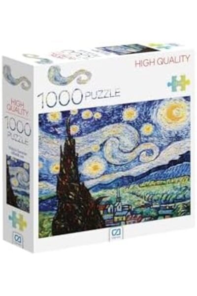 Yıldızan Starry Night 1000 Pieces 2,2mm Thickness 48X68Cm Professional Hobby ...