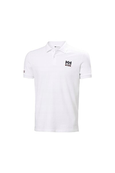 Helly Hansen Toulon Graphic Men's White Polo T-Shirt Men's Polo T-Shirt Hha.5...