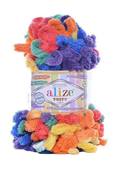 Alize PUFFY COLOR 6511 ÖRGÜ İPİ 5 ADET