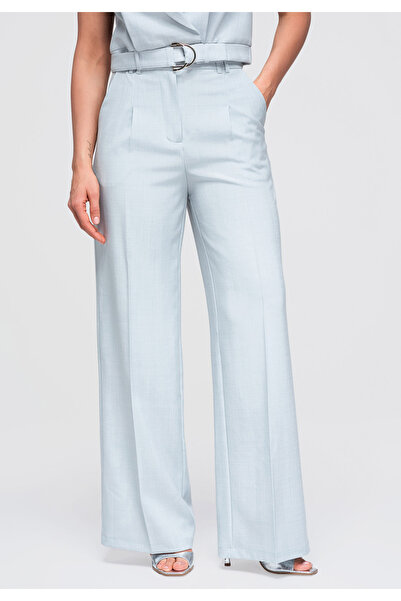 OMBRE Damenhose, Hohe Taille, Weites Bein OW-PA-E0013