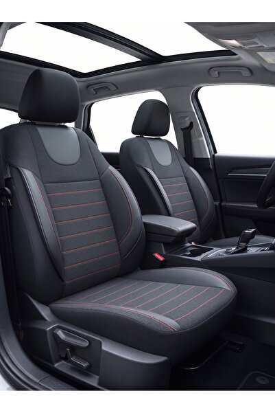 RDY Collection Cotton Fabric Car Seat Cover Full Set