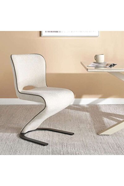 PAN HOME ARVION DINING CHAIR - BEIGE