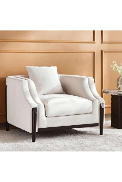 PAN HOME RONKO SINGLE SEATER SOFA - BEIGE