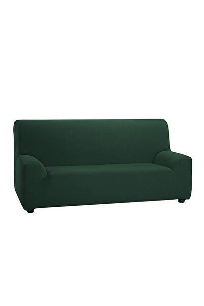McDecor Ελαστικό Κάλυμμα Καναπέ Τριθέσιο Πράσινο Τυνησίας