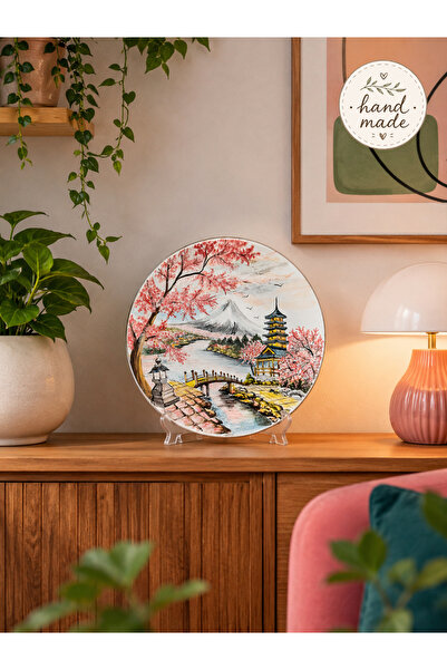 ferayhome Collection Series Hand Made Dekoratif 30 cm Tabak CSH107 - Feray Home