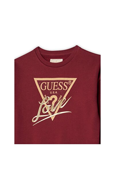 Guess Bluză de fată J5BQ04KAV34 Roșu