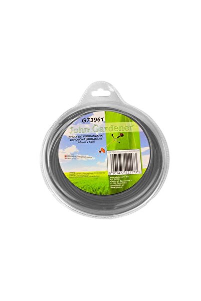 GEKO Fir de tăiere pentru mașini de tuns iarba, rotund, din oțel și plastic, ...