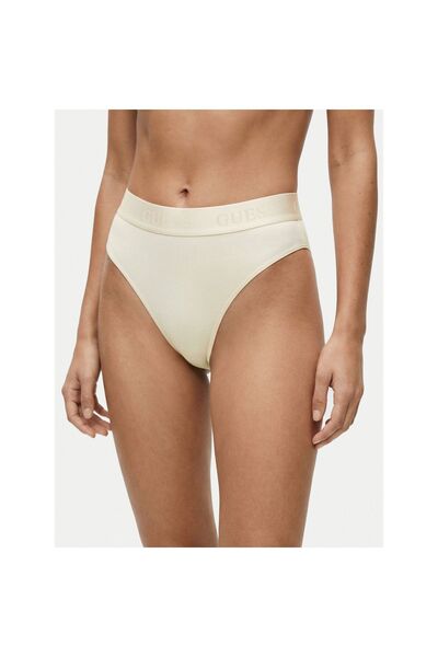 Guess Chiloți brazilieni de damă O6GE04KE831 Crem