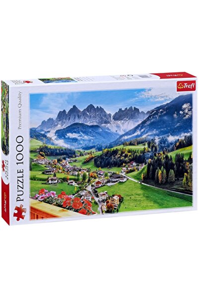 LEAN Trefl Santa Magdalena, Dolomitele, Italia, Puzzle de 1000 de piese, 27864