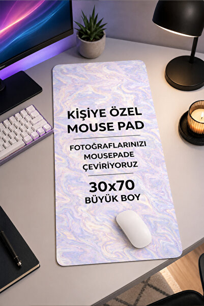 Milura Kişiye Özel 30x70 MousePad Fotoğrafını Gönder Biz Baskıya Dönüştürelim...