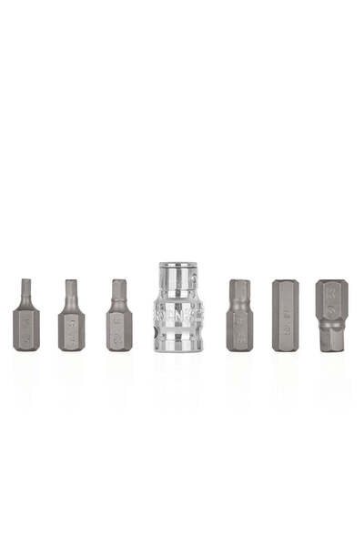 GEKO Set de biți HEX, H4-H12, 7 piese, G10040