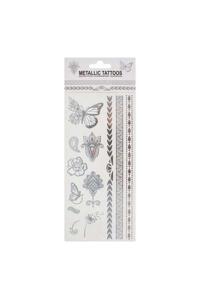CATIANO Tatuaje Autocolante Bratari Modele Metalice - 12buc