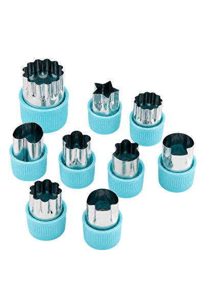 BONBON - Stainless Steel Fruit And Vegetable Cutter - 9 Pc Set