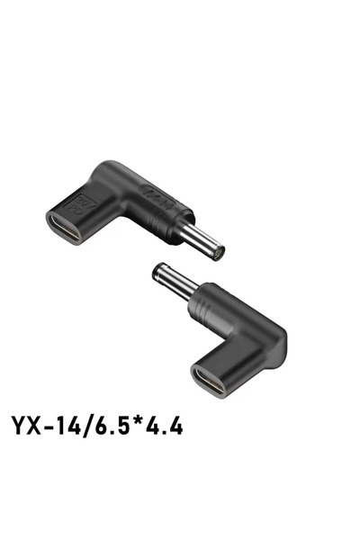 Choice1 محول طاقة للحاسوب المحمول 6.5-1.4 مم PD 20V100W موصل تيار مستمر USB ن...
