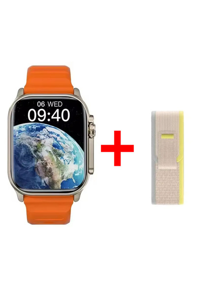 Choice Orange and Strap New Watch T900 U2 Smart Watch 49mm 2026 New NFC Men W...