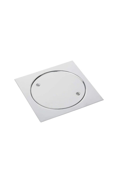 BATHROY Safiya Steel Chrome 20X20 Barm Cleanout 4.50" Outlet - Bathroy