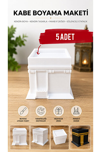 Genel Markalar Kabe Boyama Maketi 5'li Paket