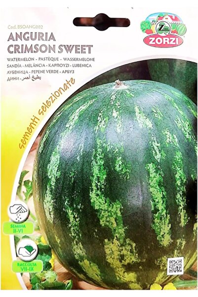 GENERAL Crimson Sweet Red Watermelon Seeds 5pact