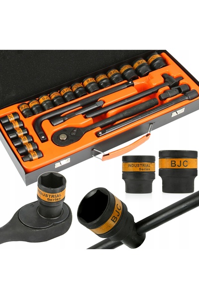 BJC Set de chei tubulare 24 piese 10-32 mm capete hexagonale M58231