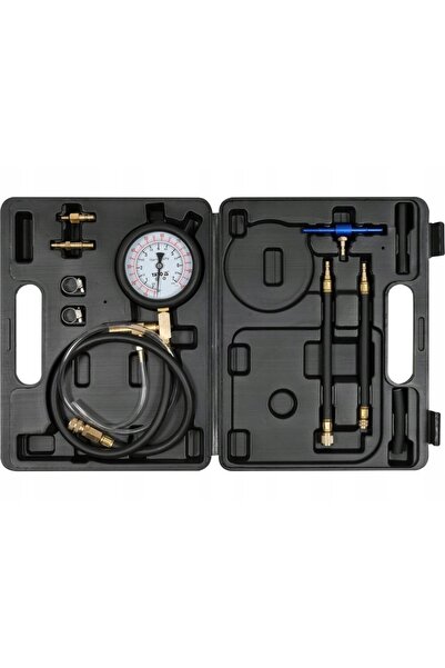 yato Tester presiune injecție combustibil benzină + Carcasă YT-73023