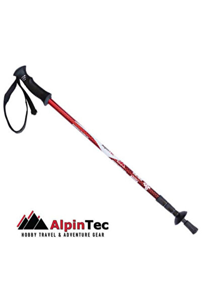 ALPINPRO Μπαστούνι πεζοπορίας Eagle AlpinTec Code A6RD Κόκκινο