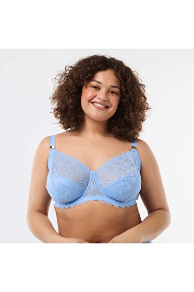 KIABI Lace Bra BLUE