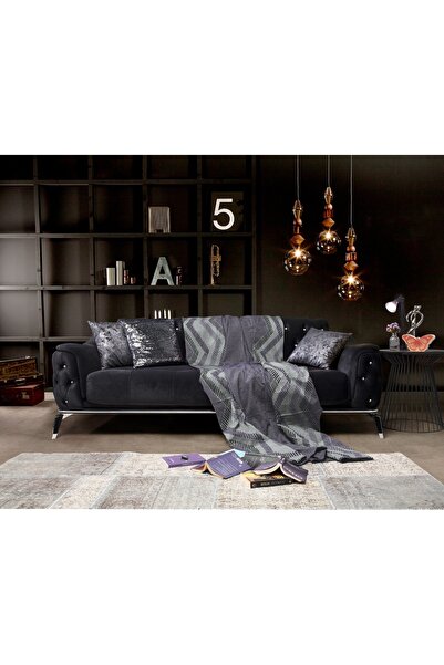 McDecor Τριθέσιο Ριχτάρι (180Χ300) 236 Λιλά