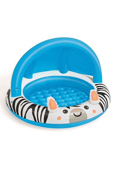 Empressco Colorful Zebra Pattern Kids Pool, Safe and Fun Summer Activities