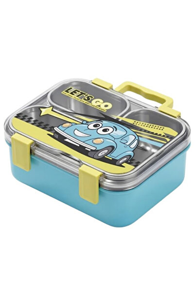 Dağtaş Kırtasiye HELID Fanda İthal Lunch Box – Beslenme Kabı Mavi