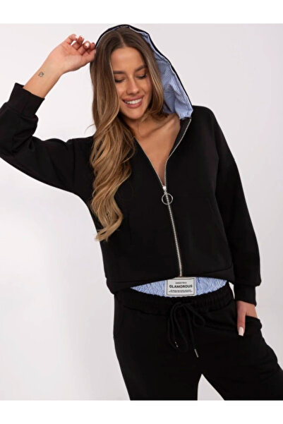 Italy Moda Compleu Dama Maneca lunga, Dreapta, ITALY MODA, Negru Casual Model...