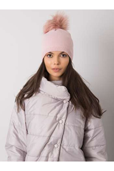 rue parıs Caciula Dama Acril, RUE PARIS, Roz Model JK-CZ-34.11