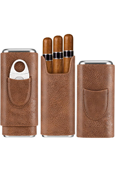 Simply Joy Cutie pentru trabucuri, Simply Joy, Humidor pentru 3 trabucuri, pi...