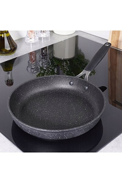 Orion Tigaie antiaderentă STONER cu înveliș de granit și marmură, 24 cm
