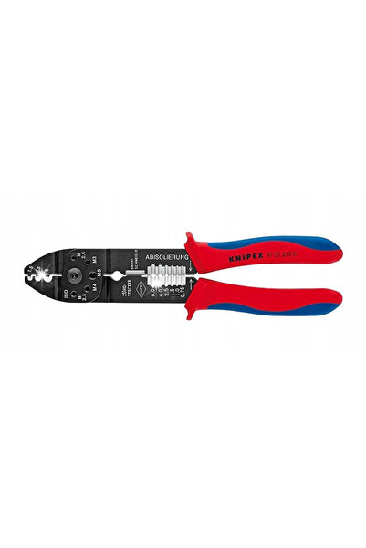 Knipex Clește pentru sertizarea conectorilor de cablu 0,5-6,0 mm 97 21 215 C