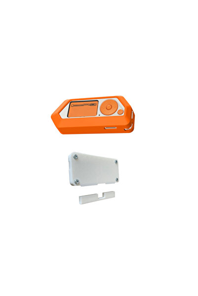 UnderShop Husă de silicon pentru Flipper Zero portocalie și husă pentru placă...