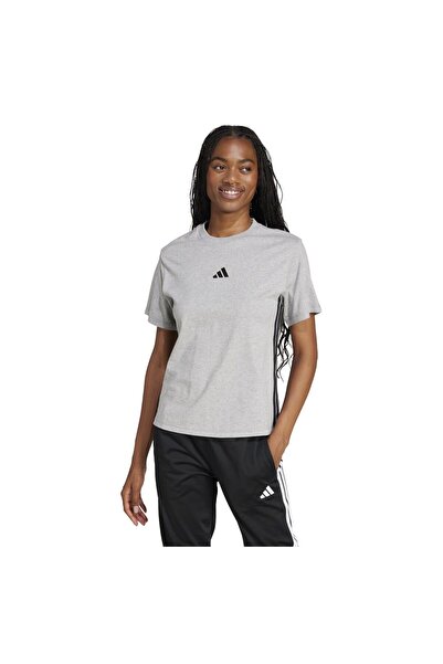 adidas Γυναικεία Απαραίτητα 3-S Μπλουζάκι Μονό Ζέρσεϊ S