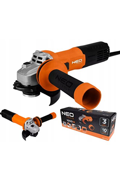 NEO Tools Polizor unghiular 1000W 125mm reglabil Discuri de tăiere + 10x Disc...