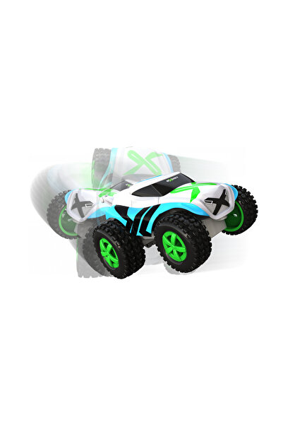 Silverlit Exost MINI FOLD XS telecomandă auto cu pilot, albă
