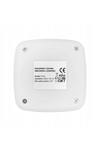 OXT Senzor radar de prezență și lumină USB WiFi TUYA T155