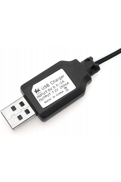 Yunique Încărcătoare USB SM-2P, baterie 7.2V Ni-Mh de 250mAh