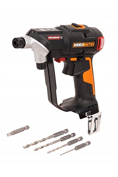 WORX Mașină de înșurubat WX177.9 50Nm 2xHEX Fără perii 20V