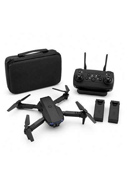 MINO TECH E99 Pro Katlanabilir Drone 4K HD Kameralı | 2 Yedek Bataryalı | WiF...