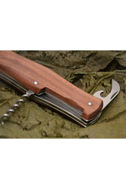 Mikov Cuțit cu arc PREDATOR Wood cu 4 lame 241-ND-4