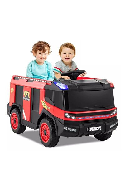 PlayFun Masina de pompieri electrica, pentru copii
