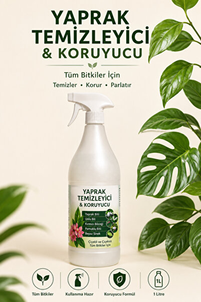 Bitki İlacı Yaprak Temizleyici & Koruyucu Sprey 1000 ml