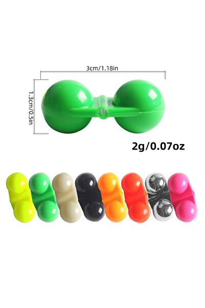 CTY Yayın Balığı Ses Çıngırağı - Rattle Boncuk (5'li Paket)